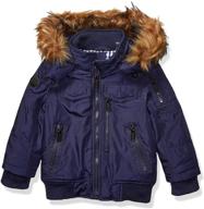 boys' classic puffer jacket & coat by ben sherman logo