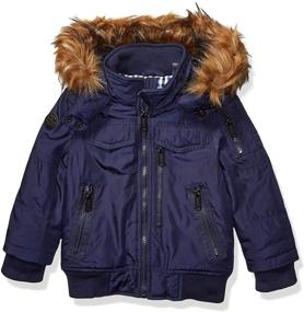 img 4 attached to Boys' Classic Puffer Jacket & Coat by Ben Sherman