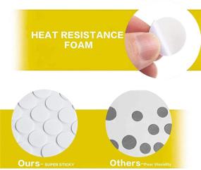 img 2 attached to 500PCS Candle Stickers Resistance Double Sided