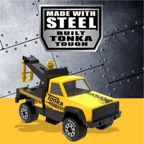 img 3 attached to 🚛 Ideal Toy: Tonka Steel Classics Tow Truck - Sturdy, Durable, and Fun!