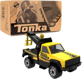 img 4 attached to 🚛 Ideal Toy: Tonka Steel Classics Tow Truck - Sturdy, Durable, and Fun!