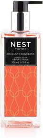 img 4 attached to 🍊 Sicilian Tangerine Scented Liquid Hand Soap by NEST Fragrances - 10 fl oz: Refreshing and Nourishing Soap for Clean and Fragrant Hands