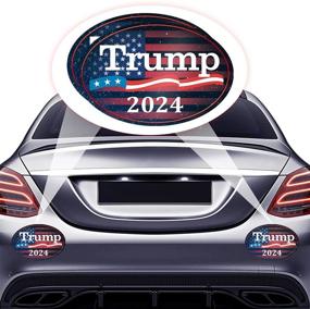 img 4 attached to Флажок FSFLAG Trump 2020 наклейка Президентские