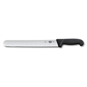 img 4 attached to ✂️ Victorinox-Swiss-Army-47645 Fibrox Pro Slicing Knife: 12-Inch Granton Blade in Black