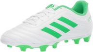 adidas unisex ground solar white girls' athletic shoes: superior performance and style logo