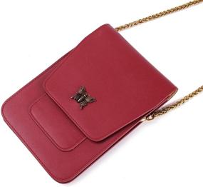 img 1 attached to 👜 Zoppen Women's Crossbody Travel Shoulder Wallet - Stylish Handbags & Wallets