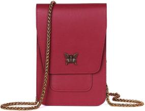 img 4 attached to 👜 Zoppen Women's Crossbody Travel Shoulder Wallet - Stylish Handbags & Wallets