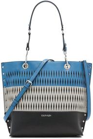 img 4 attached to Stylish Calvin Klein Sonoma Bubble Reversible Totes: Women's Handbags & Wallets