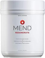 💪 mend regenerate: ultimate post workout muscle recovery & immune support supplement - gluten free & non-gmo cocoa protein powder for men and women - 20 servings! logo