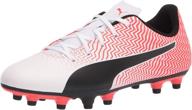 puma rapido soccer black luminous unisex logo