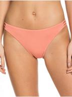 roxy juniors classics bikini bottom women's clothing logo