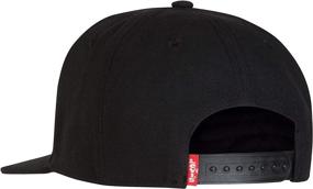 img 1 attached to 🧢 Levi's Kids' Big Flat Brim Snapback Hat: Stylish and Trendy Headwear for Children