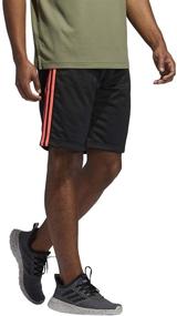 img 3 attached to 🩳 adidas Men's Essentials 3-Stripes Shorts: Classic Comfort with Iconic Style