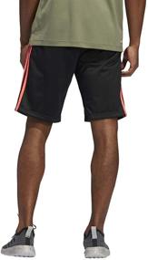 img 2 attached to 🩳 adidas Men's Essentials 3-Stripes Shorts: Classic Comfort with Iconic Style