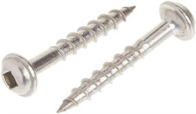 img 3 attached to 🔩 SML C125S5 100 Stainless Steel Pocket Screws: Enhancing Performance With Superior Durability