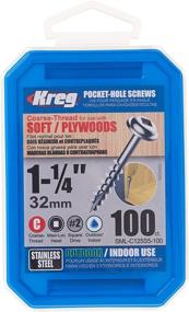 img 2 attached to 🔩 SML C125S5 100 Stainless Steel Pocket Screws: Enhancing Performance With Superior Durability