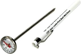 img 2 attached to 🌡️ Chef Craft Classic Plastic Thermometer: Precise 8-inch Stainless Steel Tool for Culinary Perfection