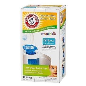 img 2 attached to 👶 12-Pack Arm & Hammer Diaper Pail Refill Bags