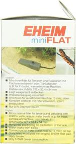 img 1 attached to 🐠 Eheim Mini-Flat Aquarium Filter: Compact and Efficient Solution for Crystal Clear Water