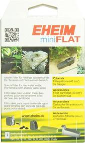 img 3 attached to 🐠 Eheim Mini-Flat Aquarium Filter: Compact and Efficient Solution for Crystal Clear Water