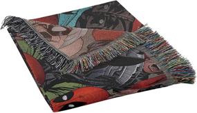 img 2 attached to 🎯 Marvel's Deadpool Woven Tapestry Throw Blanket - 'We Are All Here' 48" x 60" Multi Color