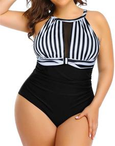 img 4 attached to 👙 Aqua Eve Bathing Suit - Women's Swimwear Clothing