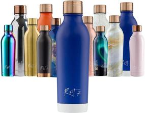 img 4 attached to Root7 OneBottle - 500ml Copper Insulated Thermal Water Bottle - Double walled stainless-steel - BPA-free - Leak-proof - Hot & Cold Drink Compatible