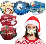 christmas disposable breathable comfortable multicolored 2 logo