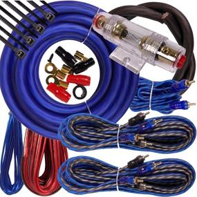 img 4 attached to 🔊 Power Up Your Audio System: Gravity 4 Gauge Amplifier Installation Wiring Kit - 2000W, Complete 5 Channels - Ideal for Installers & DIY Enthusiasts - Car/Truck/Motorcycle/RV/ATV Compatible