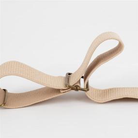 img 1 attached to 🎩 Набор детских регулируемых подтяжек и галстук-бабочка - стильный набор подтяжек для мальчиков и девочек