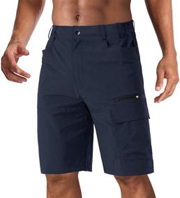 img 4 attached to 🏞️ CRYSULLY Summer Shorts: The Ultimate Outdoor Mountain Men's Clothing