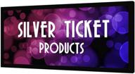 str 235115 hc silver ticket cinema projector logo