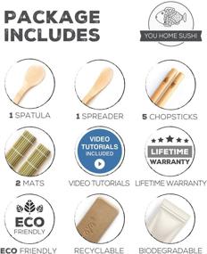 img 3 attached to 🌱 Eco-Friendly Biodegradable Sushi Making Kit