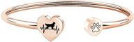 🐶 dachshund retriever pitbull girls' jewelry: fustmw bracelet for dog lovers! logo