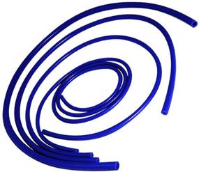 img 2 attached to Upgr8 Universal 4Mm/6Mm/8Mm/12Mm Inner Diameter High Performance Silicone Vacuum Hose Kit (Blue)