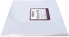 img 1 attached to 🎁 Wowfit 24x30 Inch Clear Cello Bags - 10 CT - Perfect for Gift Baskets, Presents, Weddings, Bridal/Baby Showers and More - 1.2 Mil Thickness - Flat, No Gusset - Does Not Include Ribbon