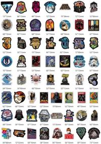 img 2 attached to 🌟 108 pcs/Pack Star Wars Themed Cool Vsco Stickers | Non-repetitive Vinyl Stickers for Skateboard, Guitar, Travel Case | Water Bottle, Laptop, Luggage, Bike & Bicycle Stickers