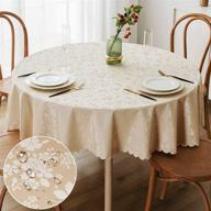 smiry round waterproof tablecloth stain proof логотип