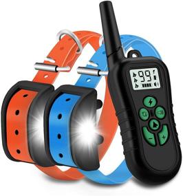 img 4 attached to 🐶 WILLBEST 2021 Upgraded Waterproof and Rechargeable Dog Training Collar with 1650 Ft Range - Beep, Vibration, Shock, Tracking Light Modes