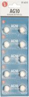 se bt ag10 alkaline batteries pack logo