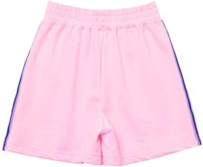 img 2 attached to 🏀 Girls' Athletic Basketball Shorts with Pockets - Youth Clothing