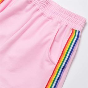 img 1 attached to 🏀 Girls' Athletic Basketball Shorts with Pockets - Youth Clothing