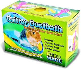 img 3 attached to 🐾 Enhance Hygiene and Playtime with Ware Manufacturing Critter Potty/Dust Bath Kit for Small Animals - Choose from Assorted Colors!