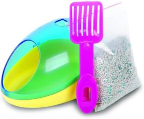 img 1 attached to 🐾 Enhance Hygiene and Playtime with Ware Manufacturing Critter Potty/Dust Bath Kit for Small Animals - Choose from Assorted Colors!