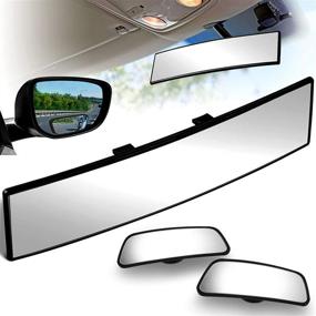 img 4 attached to Mirror Rearview Panoramic Mirrors Vehicles