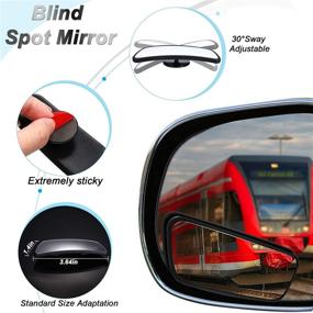 img 2 attached to Mirror Rearview Panoramic Mirrors Vehicles