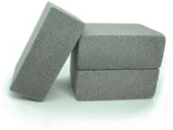 🧽 maryton griddle grill cleaning stone - set of 3 pumice cleaning bricks for effective stain and bbq grease removal logo