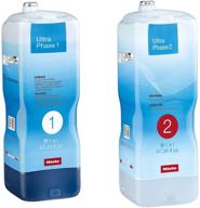 🧺 miele ultraphase 1 &amp; 2, 2-component detergent for whites/colors with aqua fragrance (2 pack, ultraphase 1 &amp; 2) logo