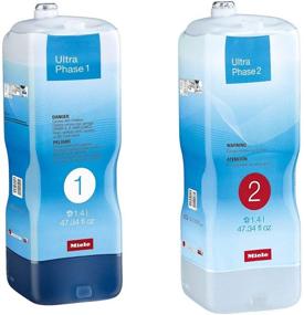 img 4 attached to 🧺 Miele UltraPhase 1 &amp; 2, 2-Component Detergent for Whites/Colors with Aqua Fragrance (2 Pack, UltraPhase 1 &amp; 2)