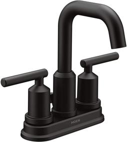 img 3 attached to 💧 Moen 6150BL: Efficient Two-Handle Centerset Bathroom Faucet for Modern Homes